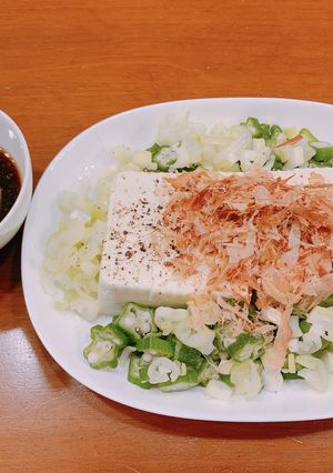 韓国風？冷奴-レシピのメイン写真