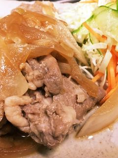 楽してカンタン!豚こま生姜焼き-レシピのメイン写真