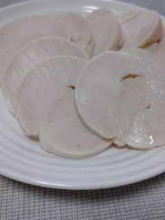 鶏むねの鶏ハム-レシピのメイン写真