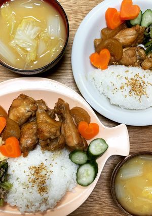 放置で完成ど定番☆手羽元と大根の煮物-レシピのメイン写真