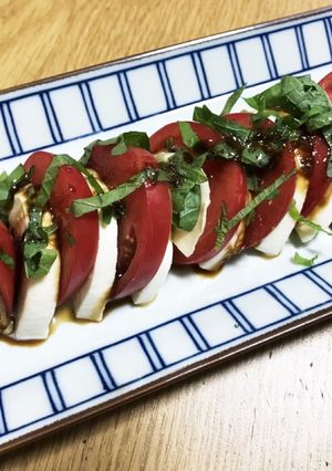 和風カプレーゼ-レシピのメイン写真