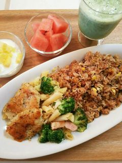 お昼ごはん!しらすと玉子のチャーハン-レシピのメイン写真