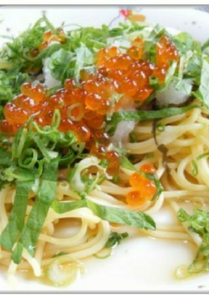 おろしとねぎのスパゲティ-レシピのメイン写真