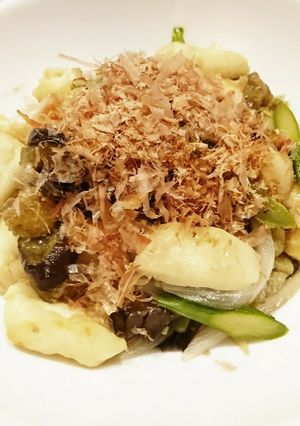 なすとはんぺんのめんつゆ炒め-レシピのメイン写真