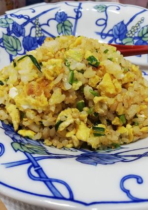 ニラと卵！薫り豊かなシンプル炒飯-レシピのメイン写真