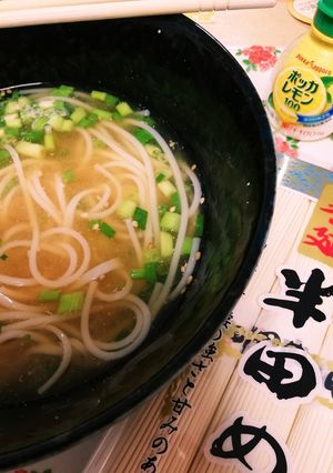 そうめん飽きた方に贈る！夏にゅうめん-レシピのメイン写真