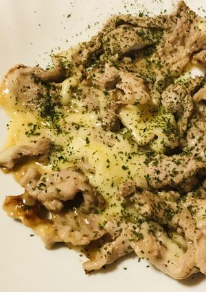 シンプル●豚こまぎれ肉のチーズ焼き-レシピのメイン写真