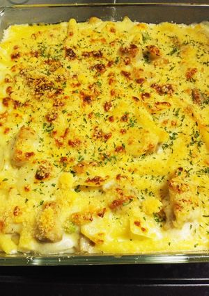 鶏肉と玉ねぎのグラタン-レシピのメイン写真
