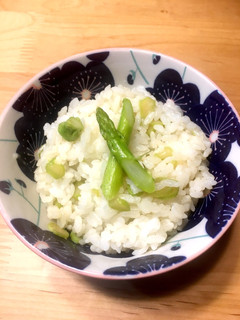 アスパラご飯-レシピのメイン写真