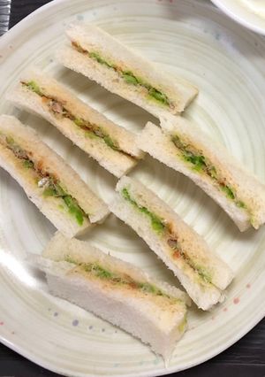 離乳食後期 鯵とアボカドのサンドイッチ-レシピのメイン写真