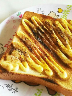 カレーマヨ・トースト-レシピのメイン写真
