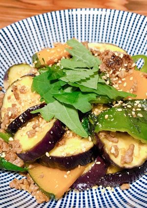 青じそたっぷり夏野菜の蒸し焼き-レシピのメイン写真