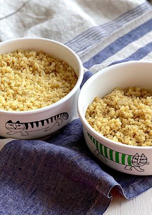 モチモチキヌアとパラパラキヌアの茹で方-レシピのメイン写真