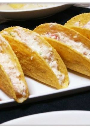 ツナとトマトのタコス-レシピのメイン写真