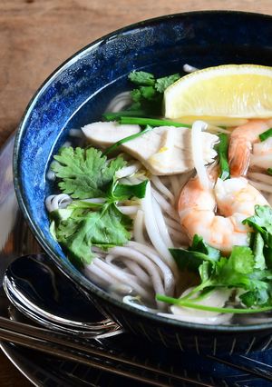 雑穀麺でアジアン料理「フォー」-レシピのメイン写真