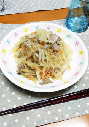簡単パパイヤイリチー-レシピのメイン写真