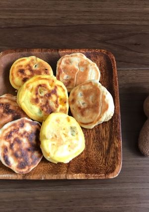 卵ナシ・離乳食後期につかみ食べパンケーキ-レシピのメイン写真