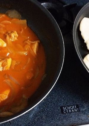 超簡単！バターチキンカレー 少ない材料で-レシピのメイン写真