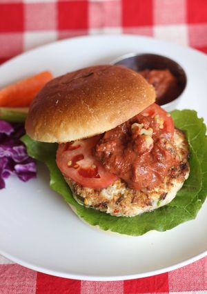 くるみが決め手の豆腐バーガー-レシピのメイン写真