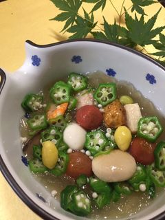 市販の冷やしおでんで簡単オクララサラダ-レシピのメイン写真