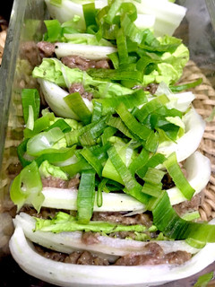 レンチン!豚ひき肉と白菜かさね蒸し-レシピのメイン写真