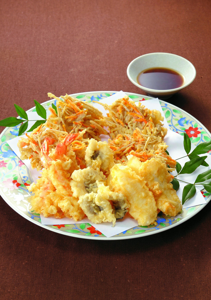 天ぷらと野菜のかき揚げ-レシピのメイン写真