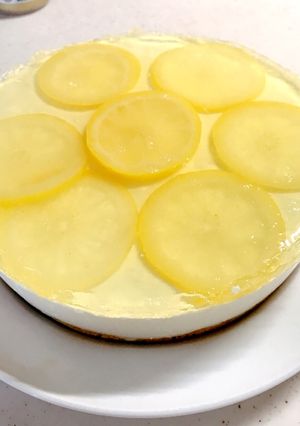 レモンのレアチーズゼリーケーキ♪-レシピのメイン写真