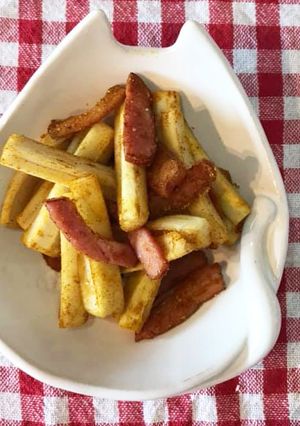 簡単！ちくわぶのカレーきんぴら-レシピのメイン写真