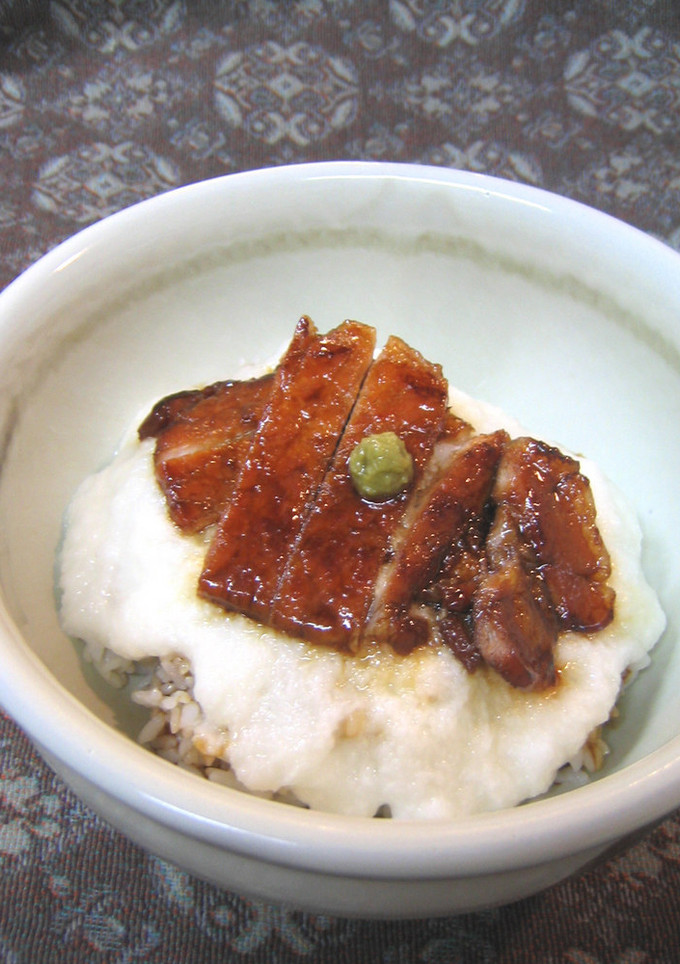 柚子胡椒風味✿ฺ豚とろろ丼-レシピのメイン写真
