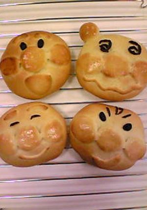 アンパンマンパン-レシピのメイン写真