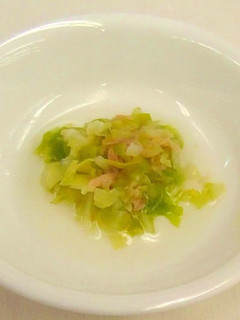 【離乳食後期】キャベツとツナの煮物-レシピのメイン写真
