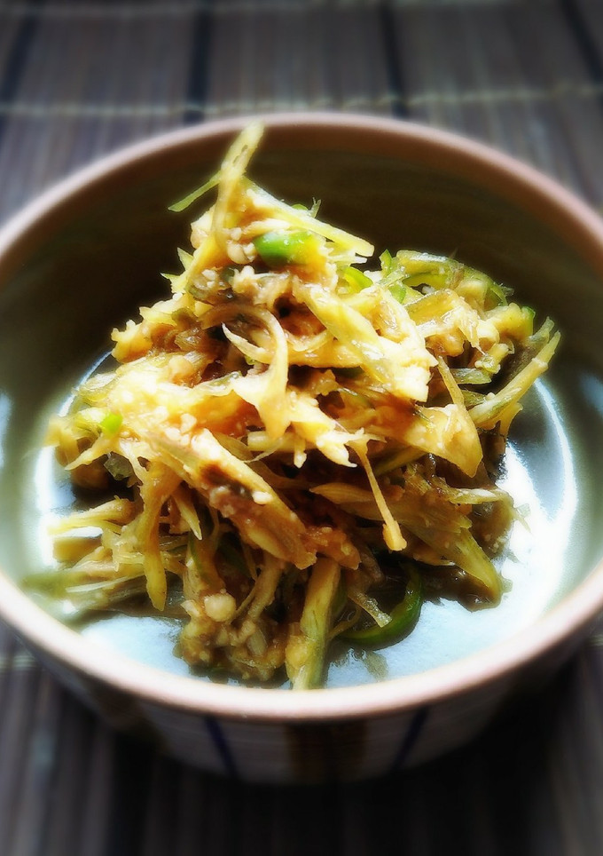 神楽南蛮とみょうがの醤油麹和え-レシピのメイン写真