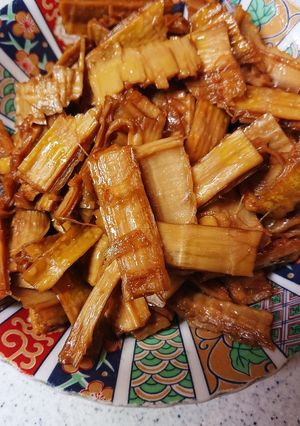 【母の味】干したけのこの煮物？【覚書】-レシピのメイン写真