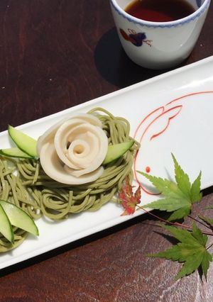 簡単に茶そばでおもてなし-レシピのメイン写真