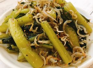 至極の美味しさ♡野沢菜とじゃこの油炒め-レシピのメイン写真