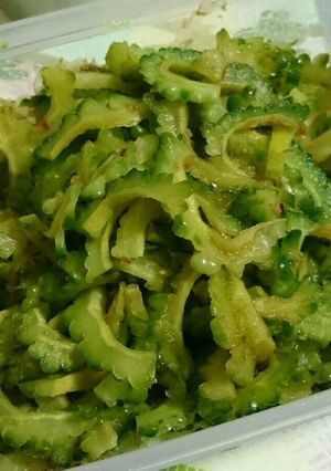 ゴーヤのシャキシャキ簡単つけもの-レシピのメイン写真