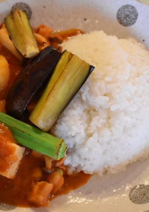 夏野菜の精進カレー-レシピのメイン写真