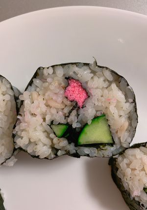 お花ののり巻き-レシピのメイン写真