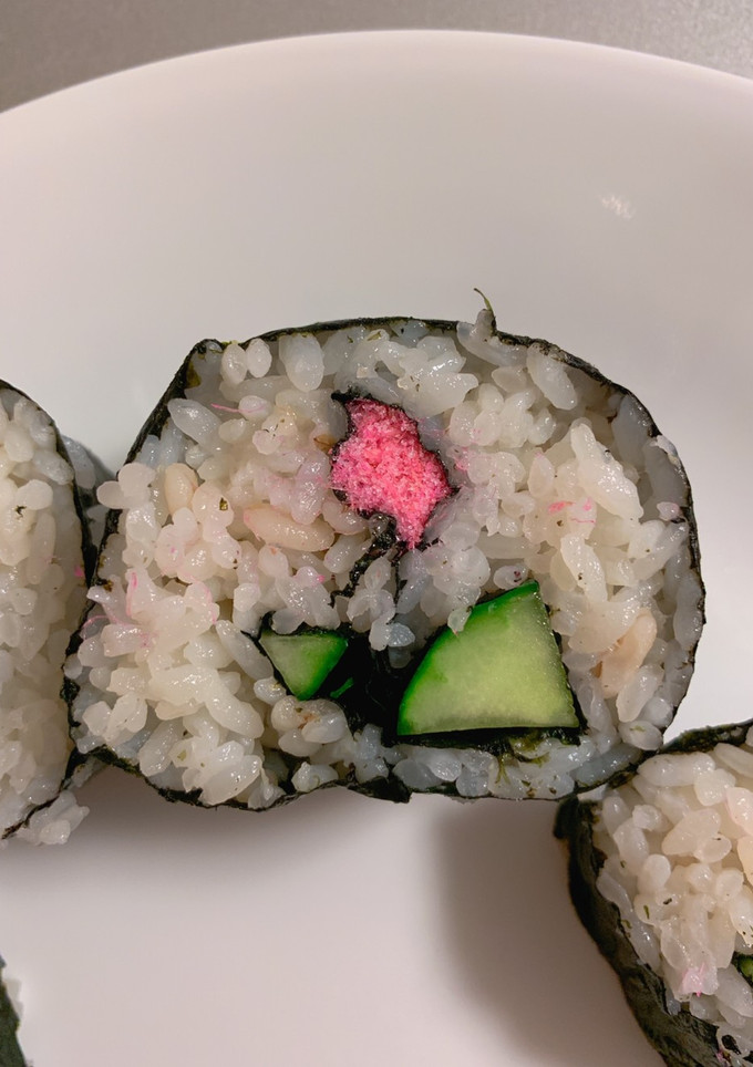 お花ののり巻き-レシピのメイン写真