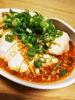 鶏胸し~っとり柔らか四川の味⭐よだれ鶏⭐-レシピのメイン写真