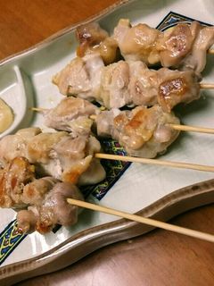 鶏モモの串焼き ニンニク添え-レシピのメイン写真
