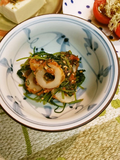 おかひじきの梅和え-レシピのメイン写真