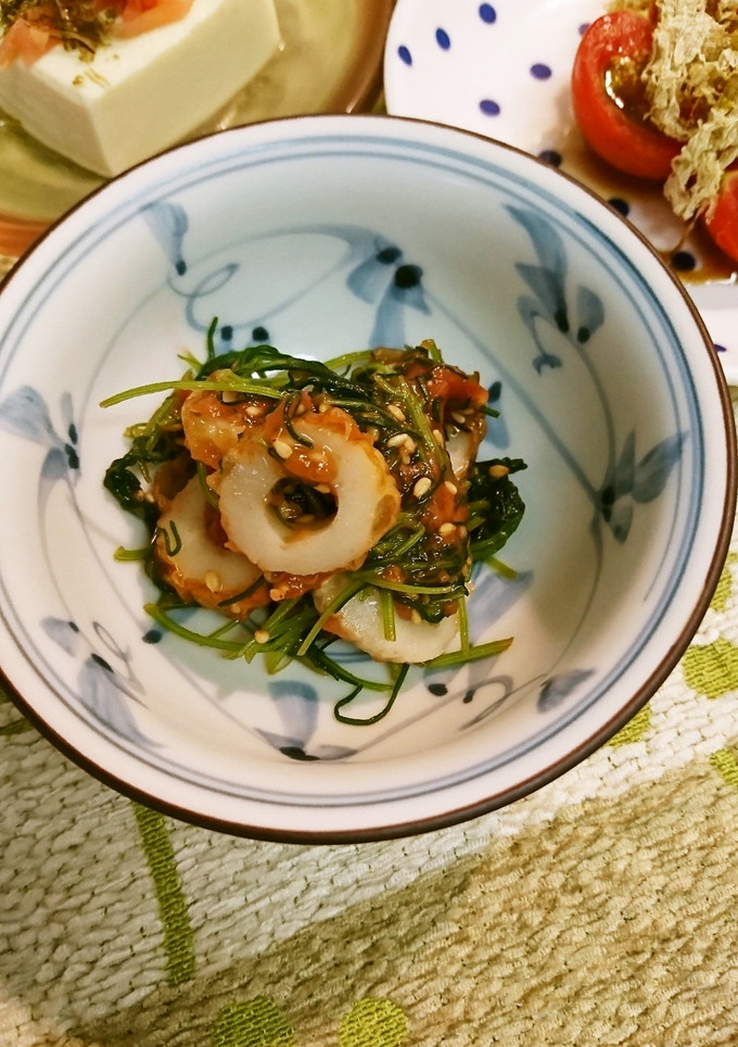 おかひじきの梅和え-レシピのメイン写真