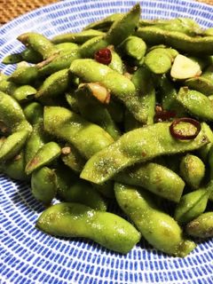 枝豆のアンチョビ炒め-レシピのメイン写真