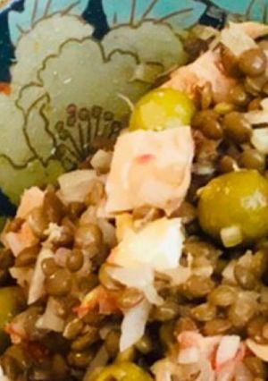 レンズ豆のサラダ フランシス風-レシピのメイン写真