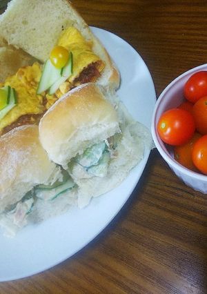お出かけ前の朝食ε=(ﾉ･∀･)ﾂ✨-レシピのメイン写真