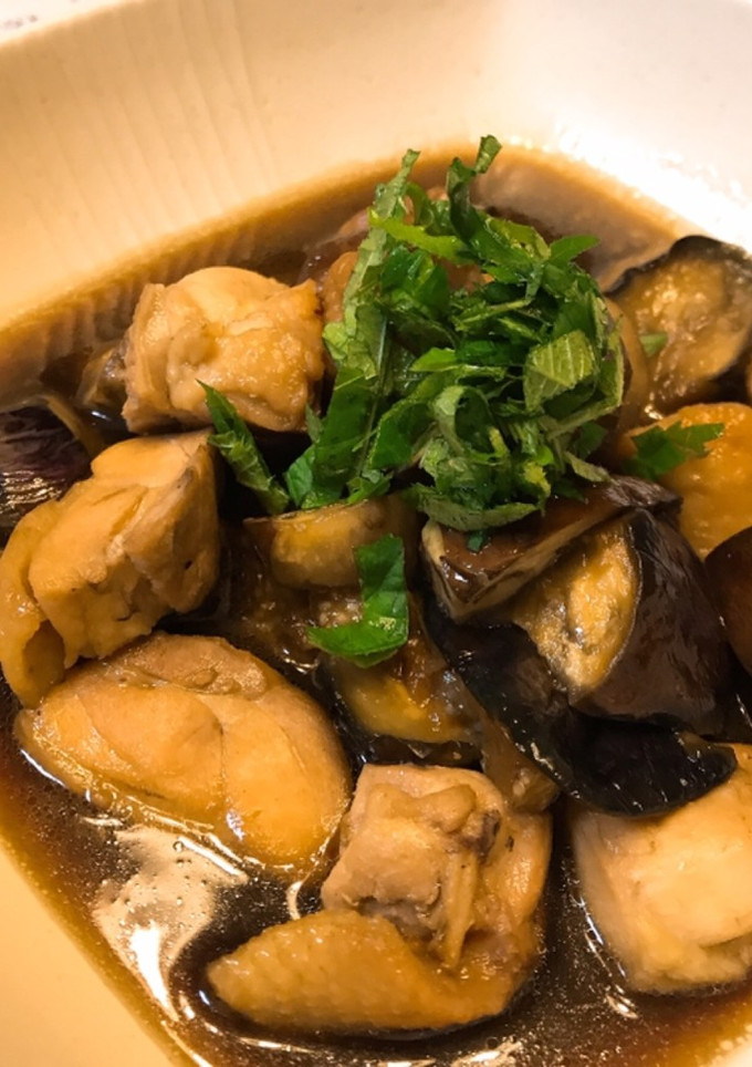 ナスと鶏肉の甘辛炒め煮-レシピのメイン写真