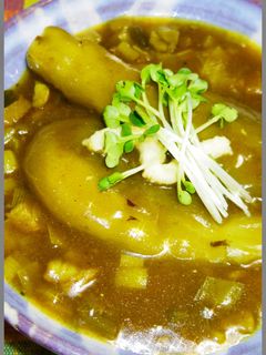 カレー伝導師!焼きなすの和風カレー-レシピのメイン写真