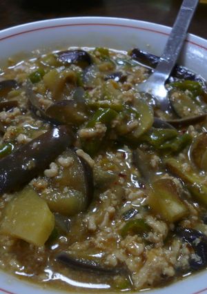 茄子肉みそ煮-レシピのメイン写真