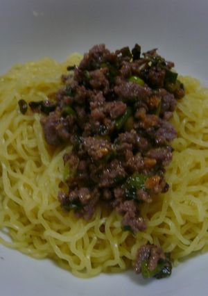 肉みそ油そば-レシピのメイン写真